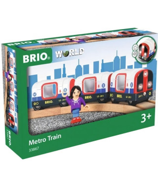 Métro Son Et Lumiere - BRIO - 33867 - Intérieur - Vert - Enfant