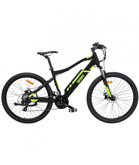 VTT Électrique SURPASS SURVTTSEMIRIGN 27,5'' Noir 8 vitesses Semi-rigide Batterie 10 Ah