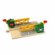 Passage a niveau magnétique Brio 33750 - Accessoire pour circuit de train en bois