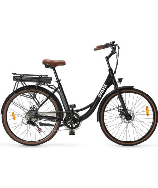 Vélo Électrique SURPASS SURVAEVILLENOIR 26'' Noir 6 vitesses Batterie 10 Ah