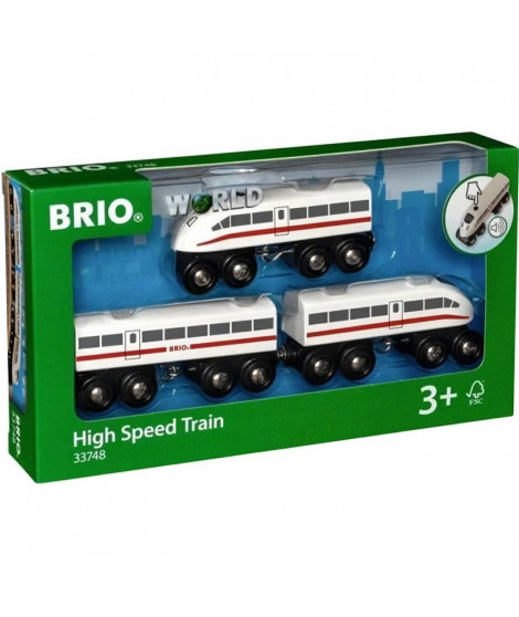 Train en bois TGV avec Son BRIO - Mixte des 3 ans - Ravensburger - 33748