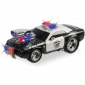 MONDO MOTORS - Véhicule radiocommandé - Sons et lumieres - Hot Wheels Police Pursuit - Voiture de police - 28cm