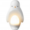 TOMMEE TIPPEE Veilleuse Pingouin 2-en-1, oeuf lumineux nomade, luminosité réglable, USB