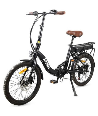 Vélo a assistance électrique SURPASS SURVAEPLIANTN 20'' Noir 6 vitesses Pliant Batterie 10 Ah