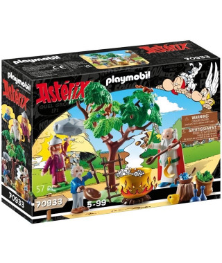 PLAYMOBIL - 70933 - Astérix : Panoramix et chaudron de Potion Magique