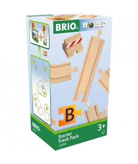 Coffret de Démarrage BRIO World - 13 Rails - Ravensburger - Mixte des 3 ans