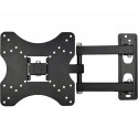 Support TV mural CONTINENTAL EDISON CE200BDD4 inclinable et orientable pour TV 17'' a 55'' Vesa 200*200