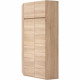 ACADEMICA Armoire d'angle - Décor chene sonoma - Contemporain - Chambre - L 80,5 cm