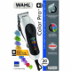 Tondeuse cheveux - WAHL - Color Pro Plus - Lames de précision - Peignes de guidage a code couleur