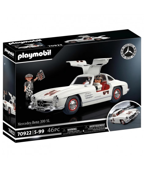 PLAYMOBIL - 70922 - Mercedes-Benz 300 SL - Classic Cars - Voiture de collection