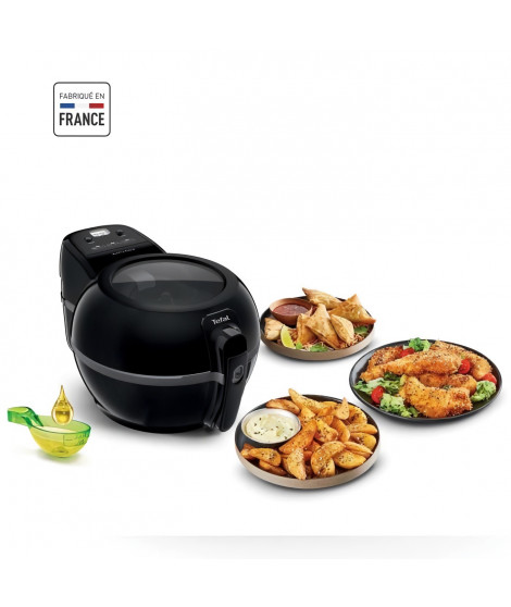 Tefal Friteuse sans huile, 1,2 kg de frites, Sans odeur, Régulation de la température, Fabriqué en France, Actifry Extra FZ72…