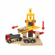 Brio World Grue de Chargement de Marchandises - Accessoire pour circuit de train en bois - Ravensburger - Mixte des 3 ans - 3…