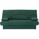 Banquette clic clac 3 places - tissu Vert foret - Style contemporain - L 190 x P 92 cm - DREAM