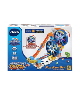 VTECH - Marble Rush Circuit a Billes - Fun Fair Set Electronic M300E