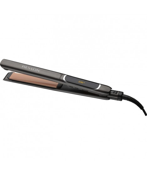 Lisseur REVLON Salon Straight Copper Smoth Styler RVST2175E - plaque céramique - de 80° a 235°C