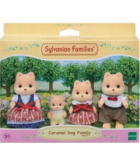SYLVANIAN FAMILIES - 5459 - La famille chien caramel - Les familles
