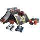 Circuit avec 4 petites voitures a friction + Accessoires - EXOST JUMP - MAXI CIRCUIT - A partir de 5 ans