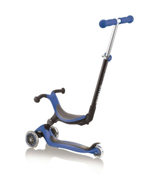 GLOBBER Trottinette enfant pliable  GO Up - Bleu marine