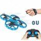 FLASHING DRONE - Mini drone avec LED - FLYBOTIC - Télécommande classique + télécommande mouvement poignet - Looping 360