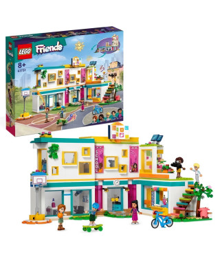 LEGO Friends 41731 L'École Internationale de Heartlake City, Jouet avec 5 Mini-Poupées