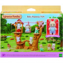 Figurines miniatures - SYLVANIAN FAMILIES - 5452 - La tyrolienne des bébés