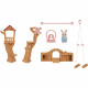 Figurines miniatures - SYLVANIAN FAMILIES - 5452 - La tyrolienne des bébés