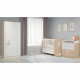 POLINI KIDS AMIS ZEN Armoire NINA  2 portes avec penderie blanc/naturel - Hauteur 190 cm.