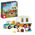 LEGO Friends 41726 Les Vacances en Caravane, Jouet Camping-Car avec Voiture, Enfants 4 Ans