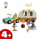 LEGO Friends 41726 Les Vacances en Caravane, Jouet Camping-Car avec Voiture, Enfants 4 Ans