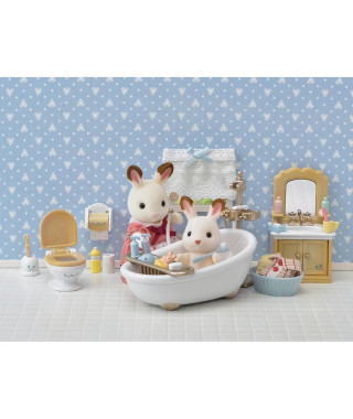 SYLVANIAN FAMILIES - 5286 - Le set salle de bain - Le village