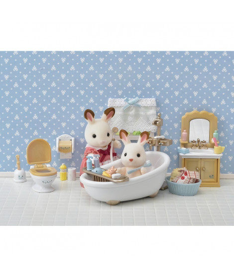 SYLVANIAN FAMILIES - 5286 - Le set salle de bain - Le village