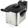 HKoeNIG DFX500 - Friteuse éléctrique - 3 L - 2200W - Température réglable - Corps en acier inoxydable - Panier amovible