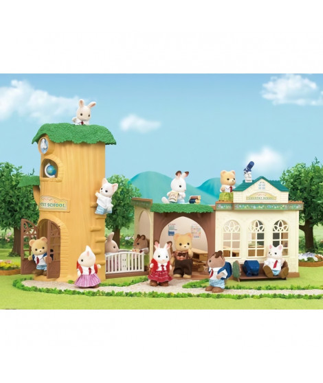 SYLVANIAN FAMILIES - 5105 - L'école de la foret - La creche, l'école