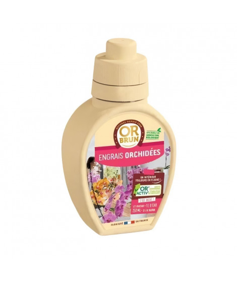 OR BRUN Engrais orchidées 250 ml