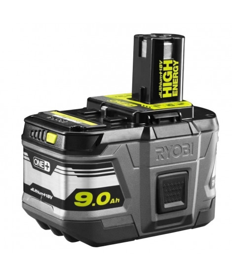 RYOBI 1 batterie lithium+ 18 Volts - 9 Ah