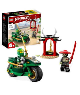 LEGO NINJAGO 71788 La Moto Ninja de Lloyd, Jouet Enfants 4 Ans, Jeu Éducatif, 2 Minifigurines