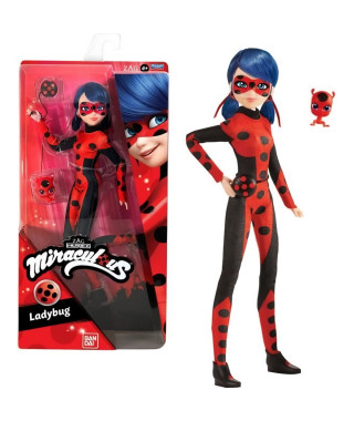 Miraculous - Poupée 26 cm- Ladybug nouveau costume