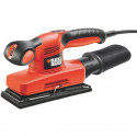 Ponceuse Vibrante 1/3 Feuille Filaire 240W BLACK+DECKER ( Livrée en Coffret + 5 Abrasifs) - KA320EKA-QS