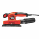 Ponceuse Vibrante 1/3 Feuille Filaire 240W BLACK+DECKER ( Livrée en Coffret + 5 Abrasifs) - KA320EKA-QS