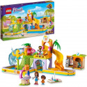 LEGO 41720 Friends Le Parc Aquatique, Jouet d'Été a Construire pour Enfants de 6 Ans, avec Mini-Poupées, Toboggans et Aquarium