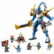 LEGO NINJAGO 71785 Le Robot Titan de Jay, Jouet pour Enfants, avec Minifigurines et Arbalete