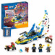 LEGO 60355 City Missions des Détectives de la Police sur l'Eau, Jouet de Bateau, une Prison et 4 Minifigurines, Enfants 6 Ans