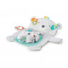BRIGHT STARTS Tapis d'éveil Ours Polaire Tummy Time Prop & Play