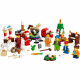 Calendrier de l'Avent LEGO City 60352 - Figurine Pere Noël - Cadeau pour Enfants