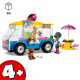 LEGO 41715 Friends Le Camion de Glaces, Jouet a Construire avec Figurines Chien, Véhicule et Mini-Poupées Dash et Andrea, des…