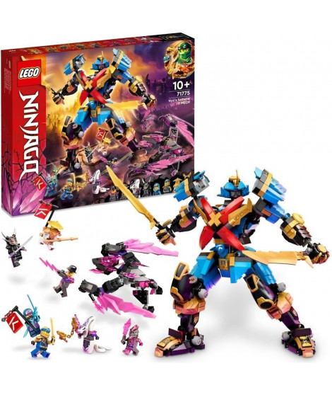 LEGO NINJAGO 71775 Le Robot Samourai X de Nya, Jouet et Figurines de Mécha pour Enfants