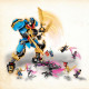 LEGO NINJAGO 71775 Le Robot Samourai X de Nya, Jouet et Figurines de Mécha pour Enfants