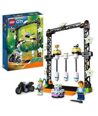 LEGO 60341 City Stuntz Le Défi de Cascade : Les Balanciers, Jouet Moto d'Aventure de Stunt Bike pour Filles et Garçons des 5 ans