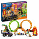 LEGO 60339 City Stuntz L'Arene de Cascade avec Double Looping, Monster Truck Jouet, avec Moto, Figurine Cascadeur, Enfants De…