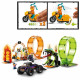 LEGO 60339 City Stuntz L'Arene de Cascade avec Double Looping, Monster Truck Jouet, avec Moto, Figurine Cascadeur, Enfants De…